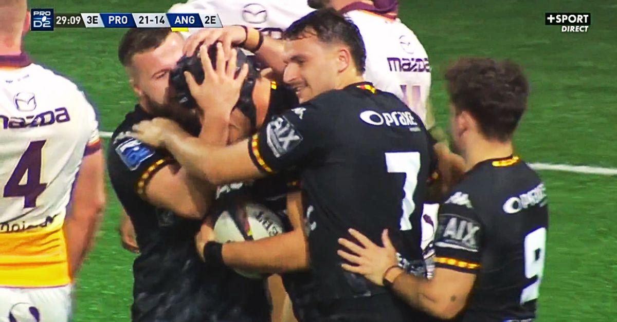 VIDEO. 106 points, 16 essais : une orgie de jeu ! Ce match de Pro D2 n'a rien à envier au Super Rugby !