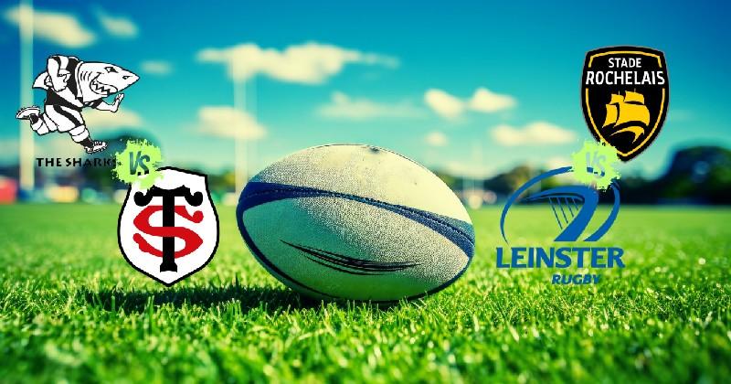 Un week-end de rugby survolté : La Rochelle/Leinster, Sharks/Stade Toulousain à quelle heure et sur quelle chaîne ?