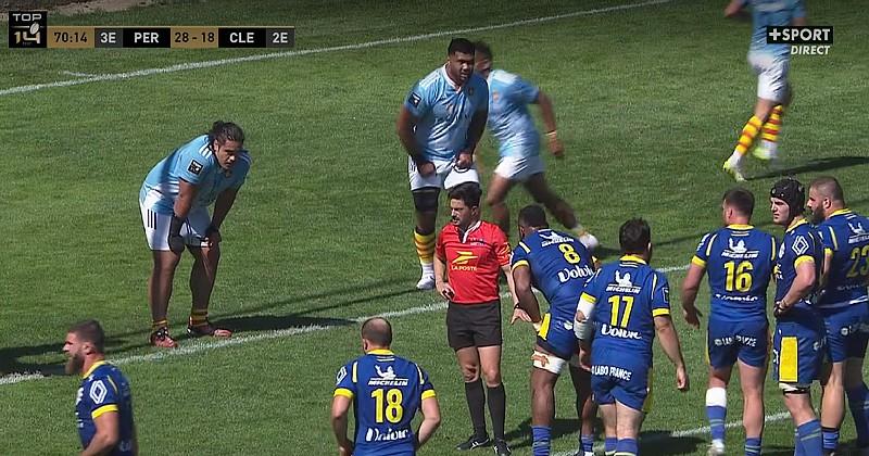 VIDEO. Top 14. Des fans choqués par le comportement de certains supporters de l'USAP envers l'arbitre et l'ASM