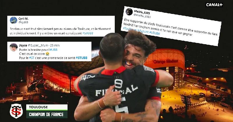 Toulouse, le ''Real Madrid du rugby'' enflamme ses supporters et écœure ceux de l'UBB en finale du Top 14