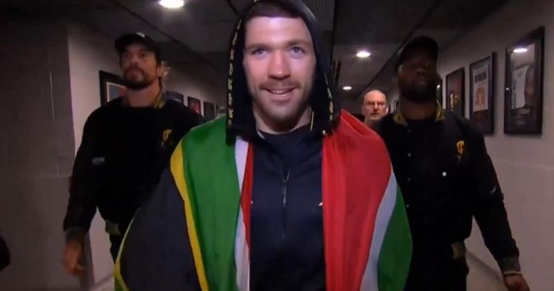 VIDÉO. Après Australie - Afrique du Sud, Kolisi et Etzebeth font le show à un combat de MMA