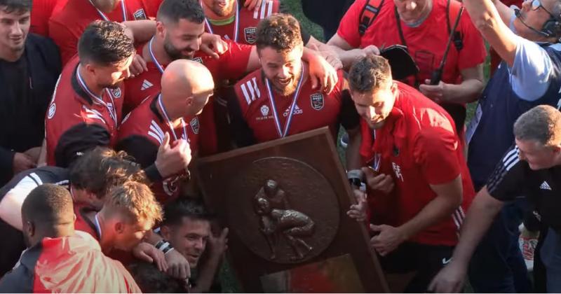 VIDÉO. 25 ans après, le Stade Niçois prend le meilleur sur Narbonne et file en Pro D2