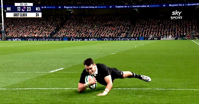 RUGBY. All Blacks. Décisif, Will Jordan égale le mythique Jonah Lomu, record en vue ?