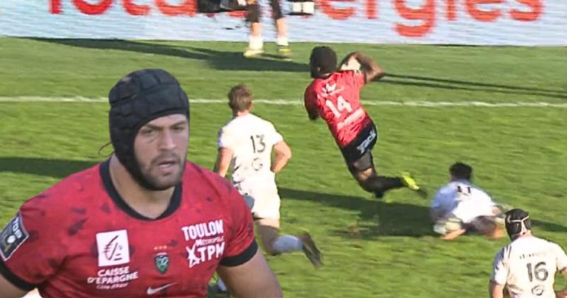 VIDÉO. Chistera, offload, etc. Toulon régale avec un essai de folie contre Vannes