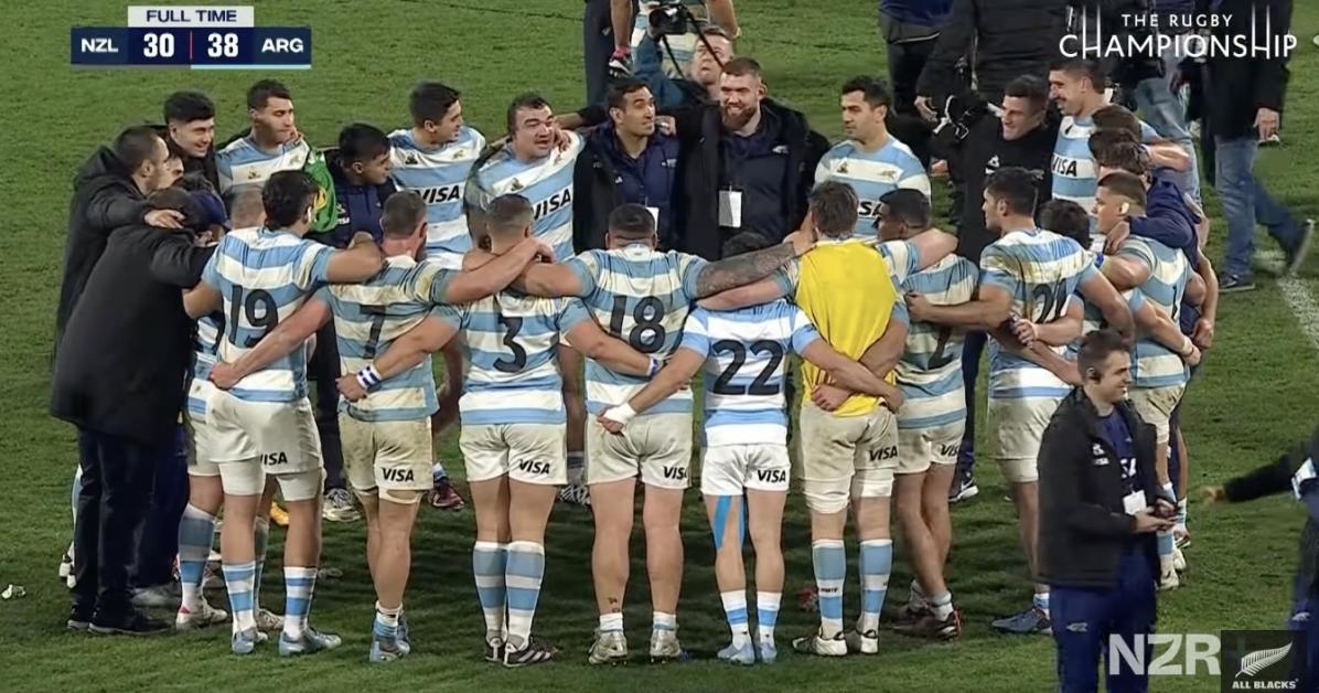 VIDEO. Un moment d'histoire s'est écrit à Wellington : Revivez l'exploit de l'Argentine face aux All Blacks