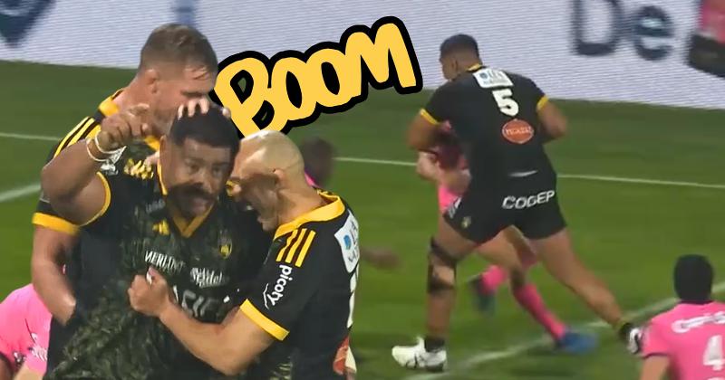 VIDÉO. TOP 14. Skelton et ses 145 kg font exploser le Stade Français pour la victoire du Stade Rochelais