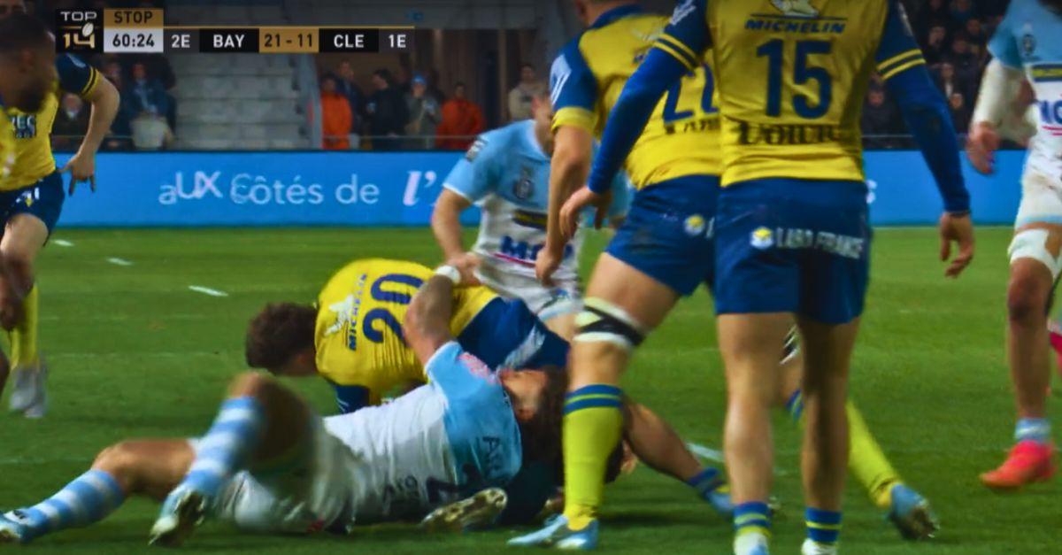 Top 14. Baptiste Jauneau fauché à Bayonne : l'énorme tuile pour le numéro 9 et Clermont