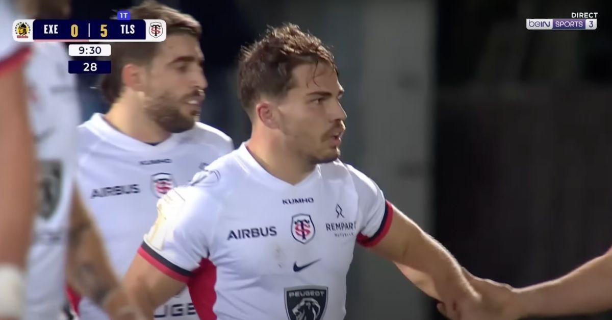 VIDEO. 10 essais, 0 pitié, le Stade Toulousain écrase Exeter en Angleterre