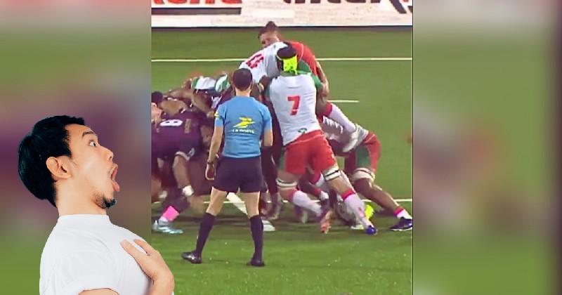 VIDEO. Un instant de pur rugby : Cette mêlée colossale du SAXV qui fait vibrer les fans de rugby