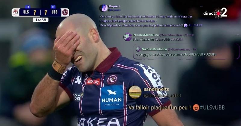 ‘Va falloir plaquer un peu !’, 'Un miracle ?', 'On joue 15 minutes',  les réactions salées des fans de l’UBB face à l’Ulster