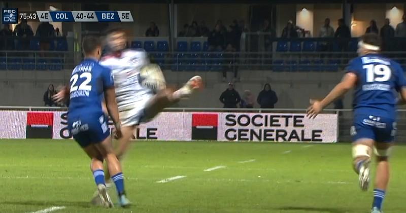 PRO D2. Le Génie Gabin Lorre prouve une fois de plus qu'il a un QI rugby incroyable !