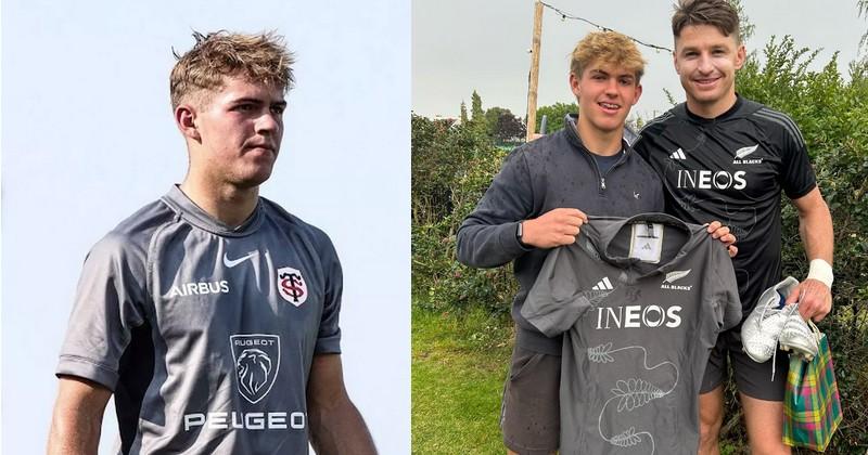 Coéquipier de Dupont, ''pote'' avec Barrett, ce jeune gallois de 18 ans vit son rêve au Stade Toulousain