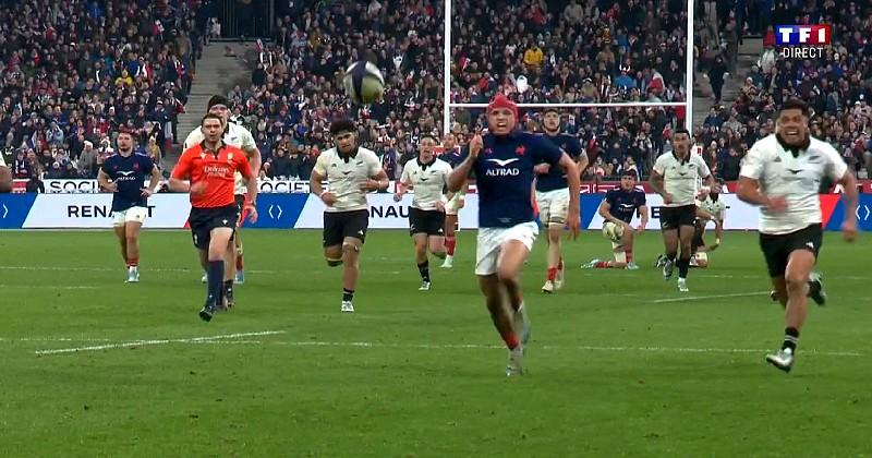 Bientôt les JO ? L’incroyable vitesse de Louis Bielle-Biarrey face aux All Blacks révélée par le XV de France