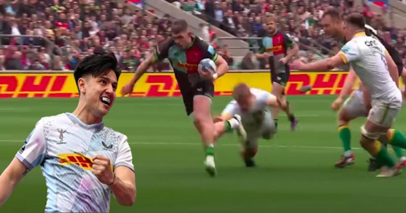 VIDÉO. A 7 jours de croiser Toulouse, les géniaux Harlequins enflamment Twickenham dans un match à 73 points