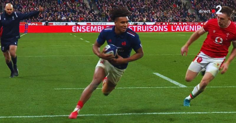 VIDEO. 6 Nations. Un éclair de génie de Dupont, une finition parfaite d’Attissogbe, les Bleus ont allumé la mèche avec style