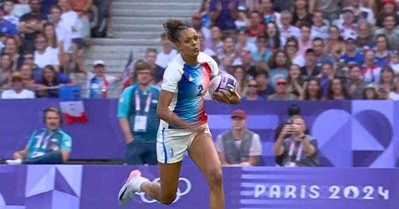 VIDÉO. RUGBY. Sans pitié, France 7 Féminin écrase le Brésil pour entamer Paris 2024 !