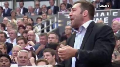 VIDEO. Top 14. Jamie Cudmore nous fait un sketch de bûcheron de l'extrême lors de la finale