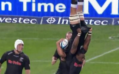 L'incroyable lift du pilier Tendai Mtawarira contre les Stormers