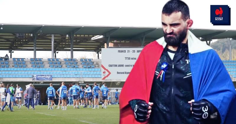 PHOTO. Pour inspirer les Bleus au combat All Black, le staff a fait venir le ''Dieu de la Guerre''