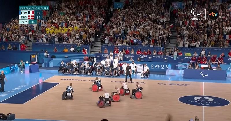 VIDEO. Rugby Fauteuil : Les Bleus débutent fort aux JO avec une Victoire palpitante contre le Danemark !