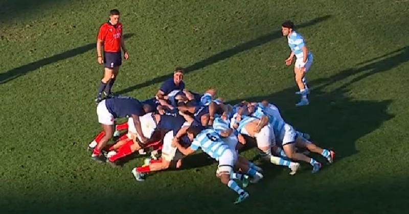 VIDEO. XV de France. Une Domination totale en mêlée : La puissance tricolore a broyé les Pumas