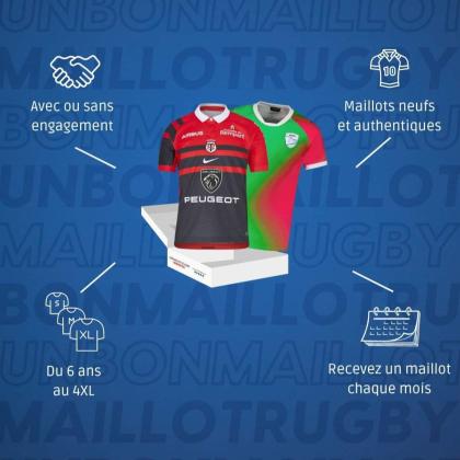 Nous avons testé la fameuse box maillot de Rugby mystère. Heureux comme un gosse à Noël !